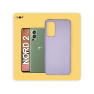 Silicone TPU Back Cover for OnePlus Nord 2 5G (Lavender)