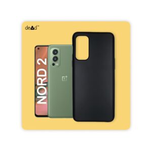 Silicone TPU Back Cover for OnePlus Nord 2 5G (Black)