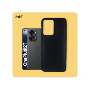 Silicone TPU Back Cover for OnePlus Nord 2T 5G (Black)