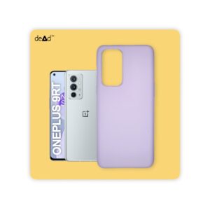Silicone TPU Back Cover for OnePlus 9RT 5G (Lavender)