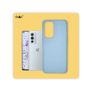 Silicone TPU Back Cover for OnePlus 9RT 5G (Mist Blue)