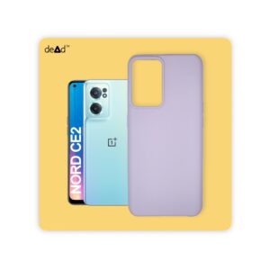 Silicone TPU Back Cover for OnePlus Nord CE 2 5G (Lavender)