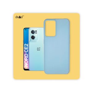 Silicone TPU Back Cover for OnePlus Nord CE 2 5G (Mist Blue)