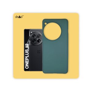 Silicone TPU Back Cover for OnePlus 12 (Pine Green)