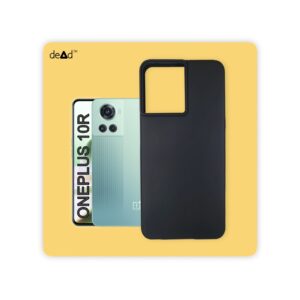 Silicone TPU Back Cover for OnePlus 10R 5G (Black)