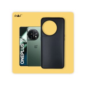 Silicone TPU Back Cover for OnePlus 11 5G (Black)