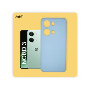 Silicone TPU Back Cover for OnePlus Nord 3 5G (Mist Blue)