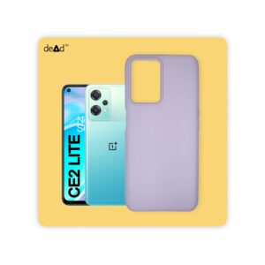 Silicone TPU Back Cover for OnePlus Nord CE 2 Lite 5G (Lavender)