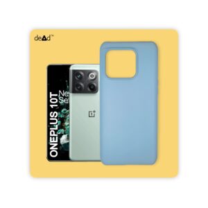 Silicone TPU Back Cover for OnePlus 10T 5G (Mist Blue)