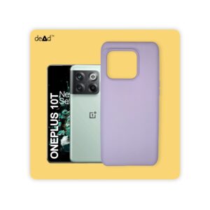 Silicone TPU Back Cover for OnePlus 10T 5G (Lavender)