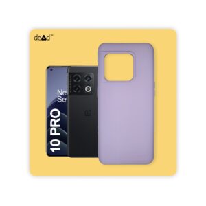 Silicone TPU Back Cover for OnePlus 10 Pro 5G (Lavender)