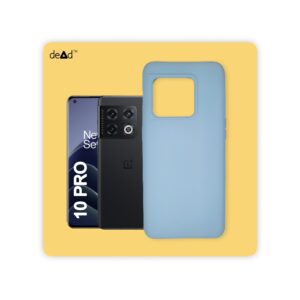 Silicone TPU Back Cover for OnePlus 10 Pro 5G (Mist Blue)