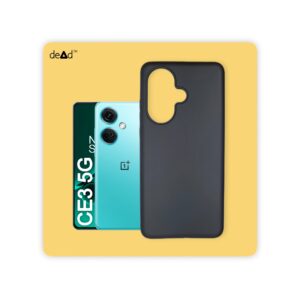Silicone TPU Back Cover for OnePlus Nord CE 3 5G (Black)