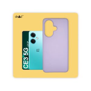 Silicone TPU Back Cover for OnePlus Nord CE 3 5G (Lavender)