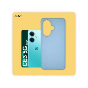 Silicone TPU Back Cover for OnePlus Nord CE 3 5G (Mist Blue)