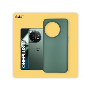 Silicone TPU Back Cover for OnePlus 11 5G (Pine Green)