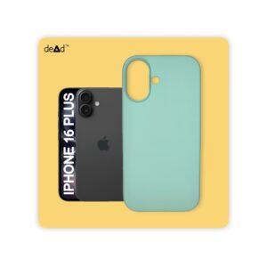 Silicone Back Cover for APPLE iPhone 16 Plus (Aqua)