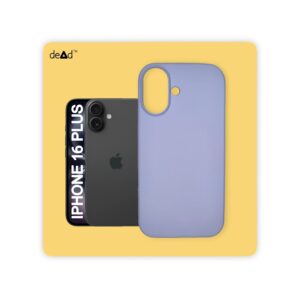 Silicone Back Cover for APPLE iPhone 16 Plus (Lavender)