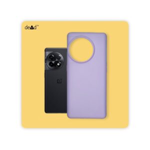 Silicone TPU Back Cover for OnePlus 11R 5G (Lavender)