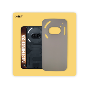 Silicone TPU Back Cover for Nothing Phone (2a) (Stone Grey)