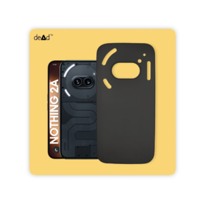 Silicone TPU Back Cover for Nothing Phone (2a) (Black)