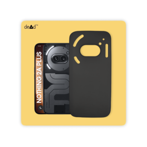 Silicone TPU Back Cover for Nothing Phone (2a) Plus (Black)