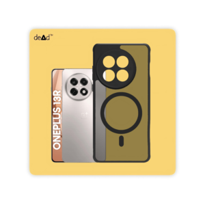 Magnetic Back Cover for Oneplus 13R (Black)