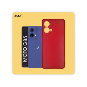 Silicone TPU Back Cover for MOTOROLA G85 5G (Red)