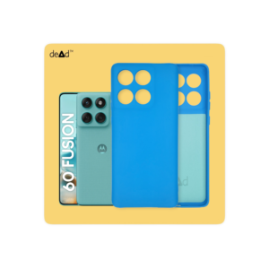 Silicone TPU Back Cover for MOTOROLA Edge 60 Fusion 5G (Blue)