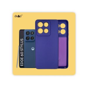 Silicone TPU Back Cover for MOTOROLA Edge 60 Stylus (Purple)