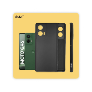 Silicone TPU Back Cover for MOTOROLA G96 5G (Black)