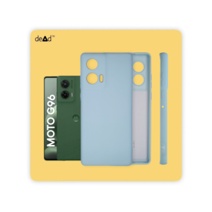 Silicone TPU Back Cover for MOTOROLA G96 5G (Mist Blue)