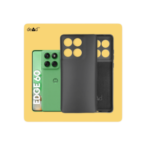 Silicone TPU Back Cover for MOTOROLA Edge 60 5G (Black)