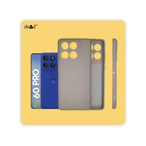 Silicone TPU Back Cover for Motorola Edge 60 Pro 5G (Stone Grey)