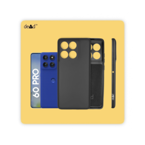 Silicone TPU Back Cover for Motorola Edge 60 Pro 5G (Black)