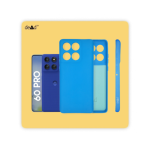 Silicone TPU Back Cover for Motorola Edge 60 Pro 5G (Blue)