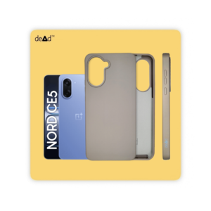 Silicone TPU Back Cover for OnePlus Nord CE5 (Stone Gray)
