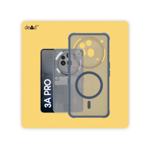 Magnetic Back Cover for Nothing Phone (3a) Pro (Navy Blue)