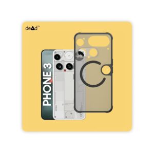 Magnetic Back Cover for Nothing Phone (3) (Black)