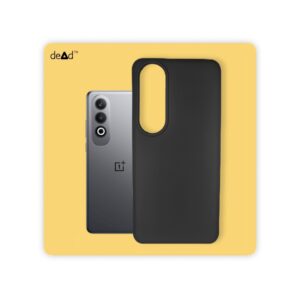 Silicone TPU Back Cover for OnePlus Nord CE 4 5G (Black)