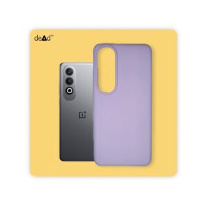Silicone TPU Back Cover for OnePlus Nord CE 4 5G (Lavender)