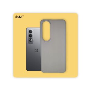Silicone TPU Back Cover for OnePlus Nord CE 4 5G (Stone Grey)