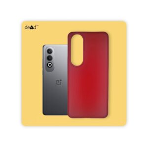 Silicone TPU Back Cover for OnePlus Nord CE 4 5G (Red)