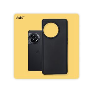 Silicone TPU Back Cover for OnePlus 11R 5G (Black)