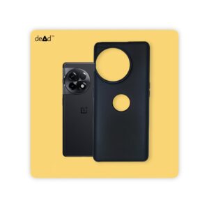 Silicone TPU Back Cover for OnePlus 11R 5G (Black)