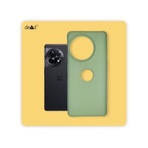 Silicone TPU Back Cover for OnePlus 11R 5G (Gossip Green)