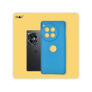 Silicone TPU Back Cover for OnePlus 12R 5G (Blue)