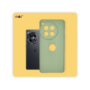 Silicone TPU Back Cover for OnePlus 12R 5G (Gossip Green)