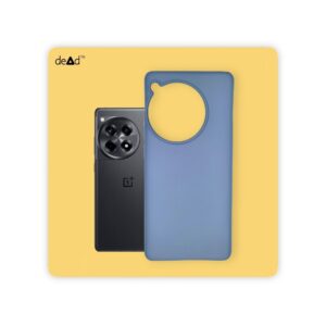 Silicone TPU Back Cover for OnePlus 12R 5G (Grey)