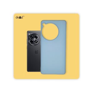 Silicone TPU Back Cover for OnePlus 12R 5G (Mist Blue)